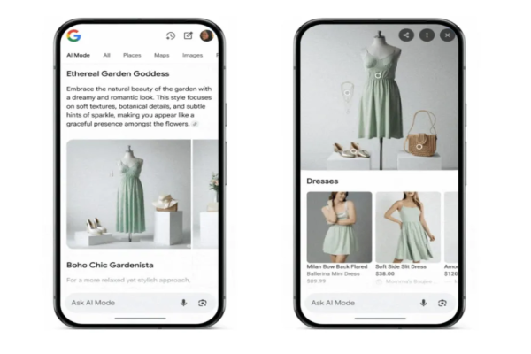 Google AI Mode sẽ tạo quần áo ảo để giúp bạn mua quần áo thật